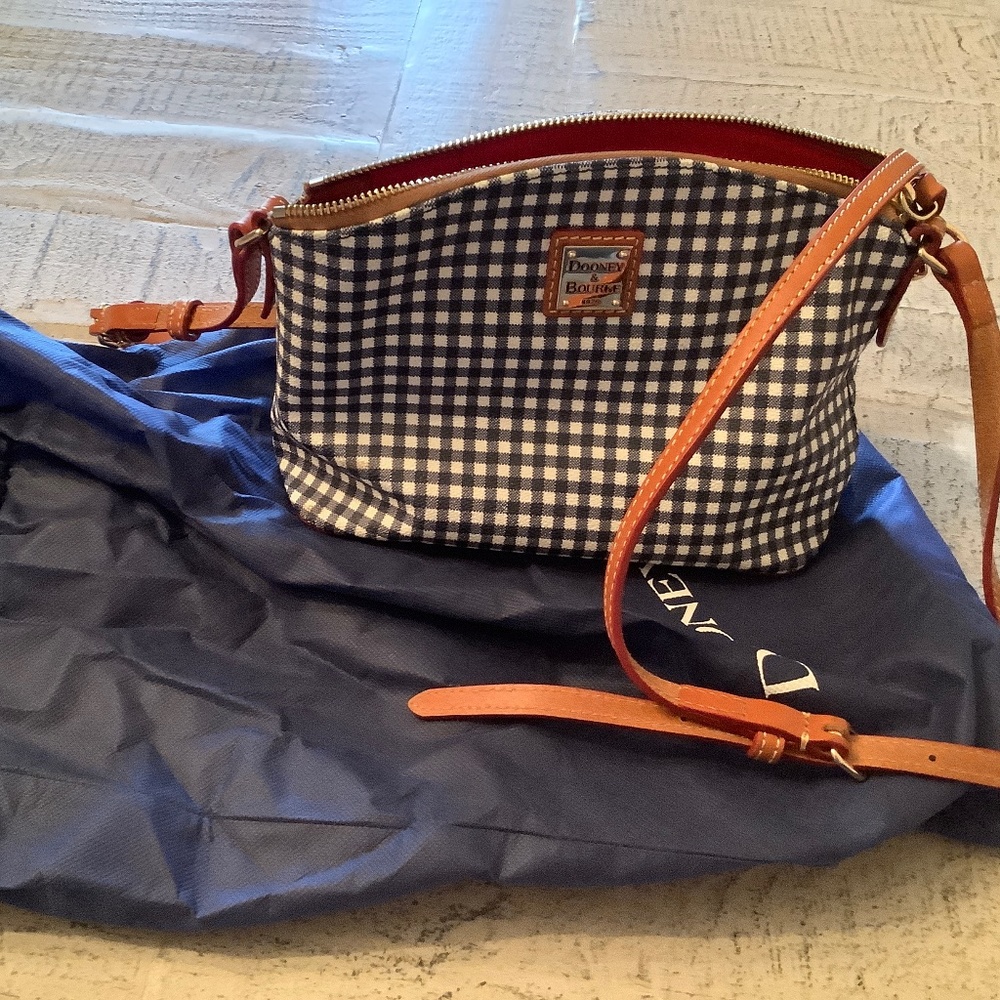 Downey & Bourke Gingham Cross Body